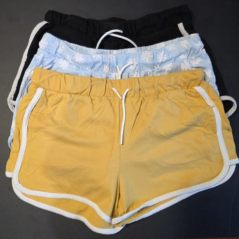 Women’s Mustard Yellow Drawstring Shorts - Unbranded
